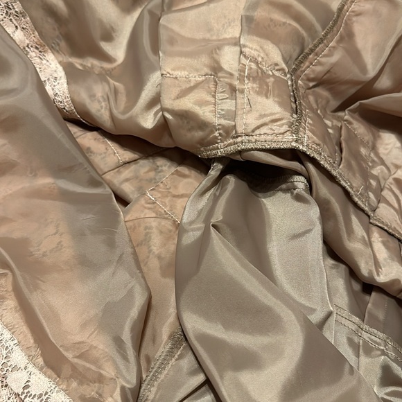 Dusty Peach Lace Dress - Picture 9 of 9